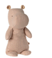 Safari Friend Medium Light Rose Hippo by maileg