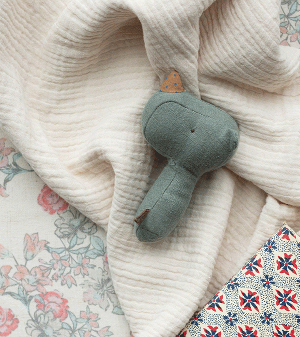 Pine Rhino Rattle by Maileg