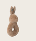 Cream Peach Rabbit Rattle Set by maileg