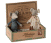 2023 Grandma and Grandpa Mice in Matchbox by Maileg