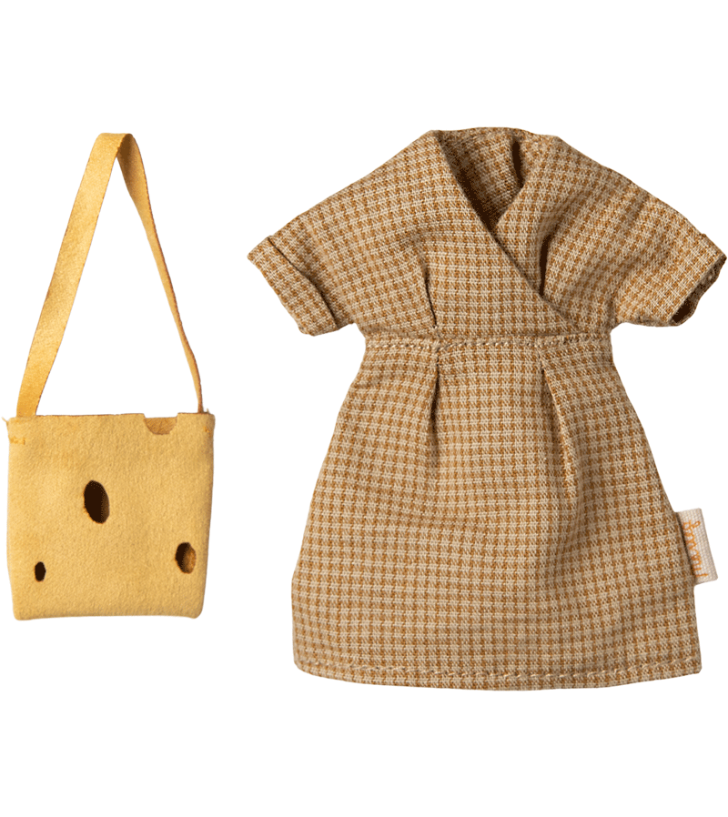 Dress and Bag for Mum Mouse by maileg