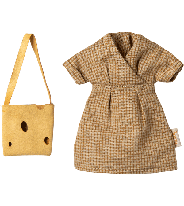 Dress and Bag for Mum Mouse by maileg