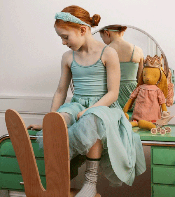 Mint Ballerina Dress by maileg