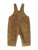 Dark Bronze Baby Riri Cord Dungarees by MarMar Copenhagen