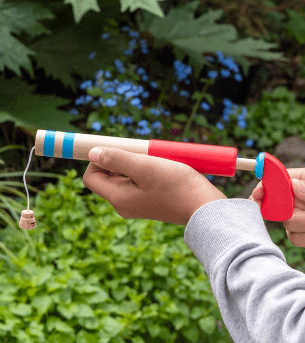 Traditional Wooden Pop Gun by Rex London