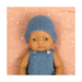 Rompers & Beanie hat Knitted 32cm Doll Outfit by miniland