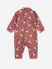 All Over La Oca Woven Overall Jumpsuit by Bobo Choses