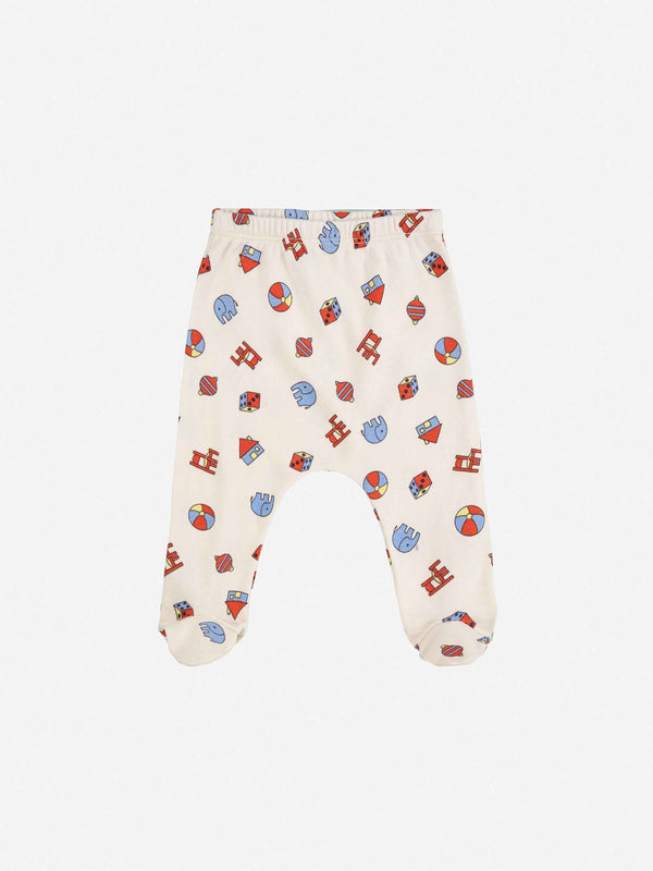 Toys all over Bottoms with Feet by Bobo Choses