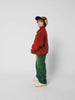 Multicolor Tiles Reversible Sheepskin Jacket by Bobo Choses