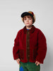 Multicolor Tiles Reversible Sheepskin Jacket by Bobo Choses
