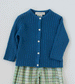 Dark Tide Organic Baby Cardigan by Serendipity