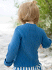 Dark Tide Organic Baby Cardigan by Serendipity