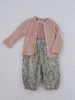 Rose Dust Organic Baby Cardigan by Serendipity