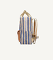 Blue Whale and Sandy Yellow Stripes Wonders of the Deep Sea Backpack by Sticky Lemon