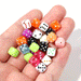 Mini Acrylic Lucky Charm Dice Bead