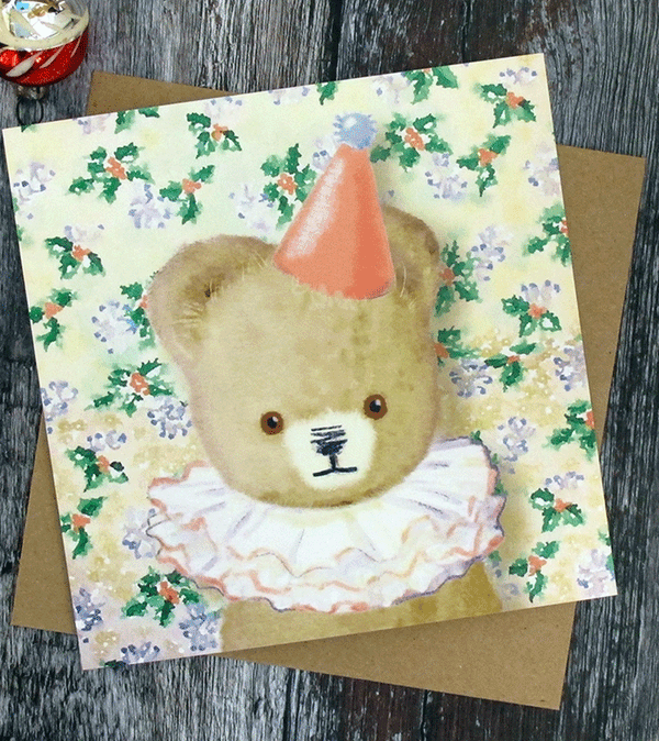 Orson the Bear Card by Made in Pixieland