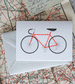 Sporty Bike Mini Card by Bobbie Print