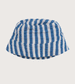 Azur Striped Woven Bucket Hat by Serendipity