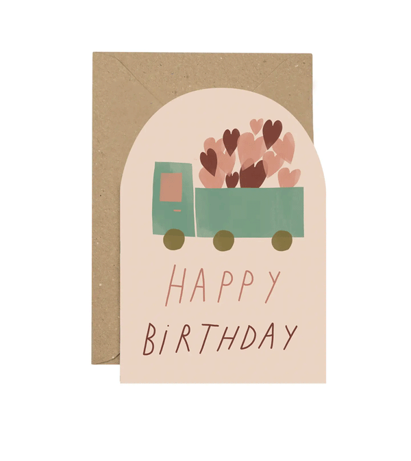 Happy Birthday To You Truck Card by Plewsy