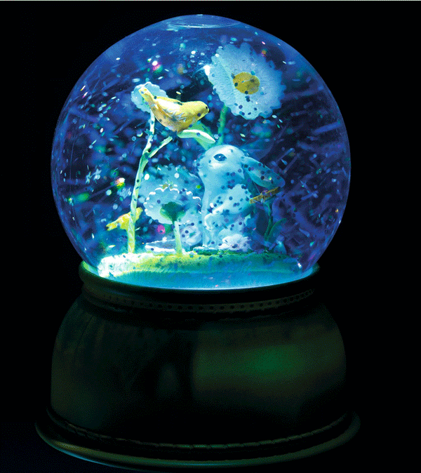 Snowglobe Nighlight - Rabbit by Djeco