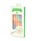 6 Pastel Rainbow Gel Pens by Djeco Lovely Paper