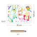 Forest Families Colour Reveal Pictures by Djeco