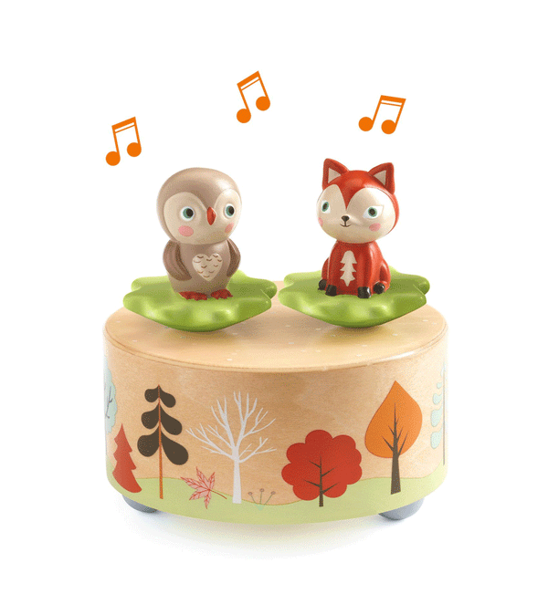Melody of the Woods Magnetic Music Box by Djeco
