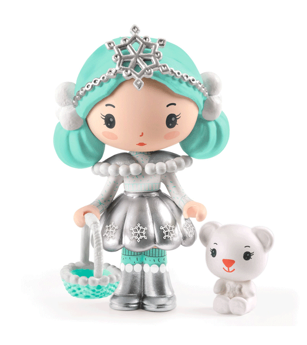 Snow & Nours Tinyly Doll Figure by Djeco