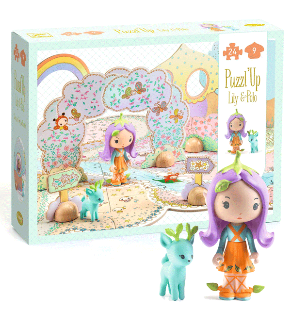 Puzzl'Up Lily & Polo Scene Puzzle from Tinyly by Djeco
