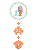 Puzzl'Up Lily & Polo Scene Puzzle from Tinyly by Djeco