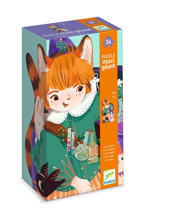 36 pcs Pio the Magician Giant Puzzle by Djeco