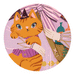 36 pcs Lily the Witch Giant Puzzle by Djeco