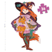 36 pcs Lily the Witch Giant Puzzle by Djeco
