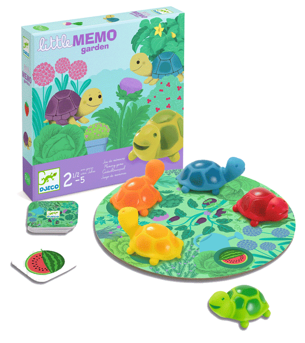 Little Memo Garden Toddler Memory Game by Djeco