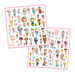The Tinyly's Little World Stickers by Djeco