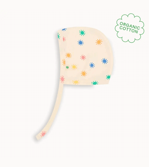 Dilly Rainbow Sunshine Baby Hat by Bonnie Mob
