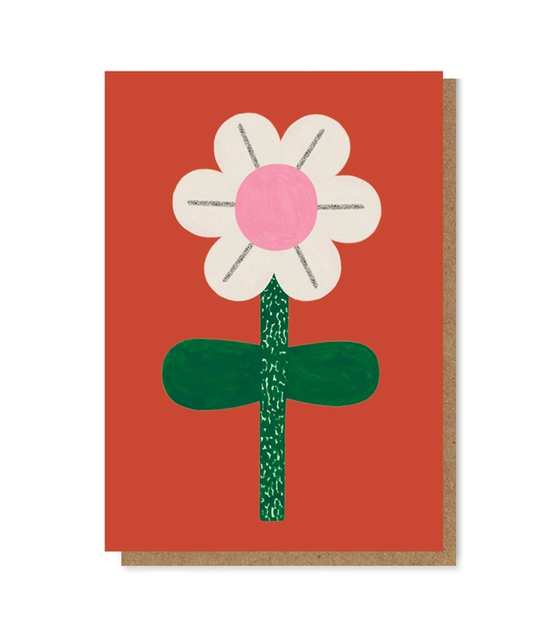 Flower Card by Daria Solak Illustrations