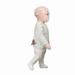 Ecru Muslin Guiseppe Sarouel Trousers by 1+ in the Family