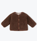 Gisberte Gingham Sherpa Jacket by Arsene et Les Pipelettes