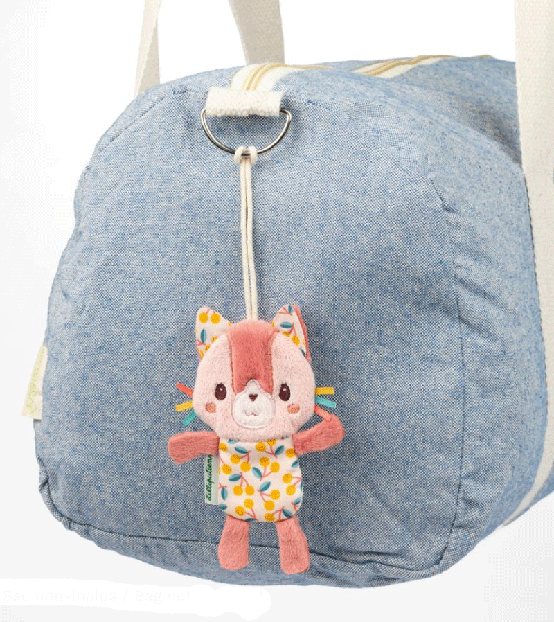 Jeanne the Cat Luggage Tag by Lilliputiens