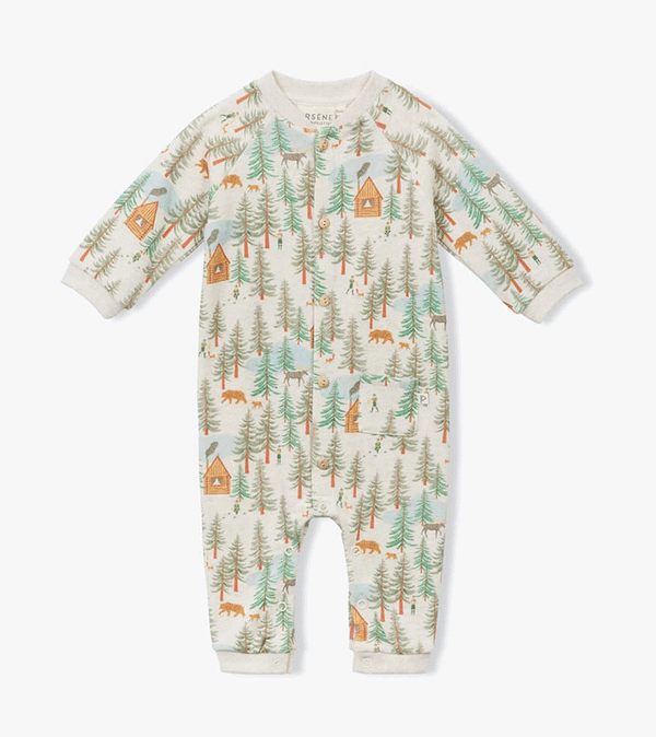Forest Fleece Jumpsuit by Arsene et Les Pipelettes