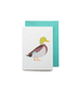 Mallard Duck Mini Card by Bobbie Print