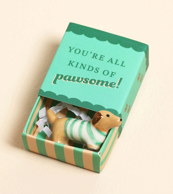 You're All Kinds of Pawsome - Sausage Dog - Matchbox