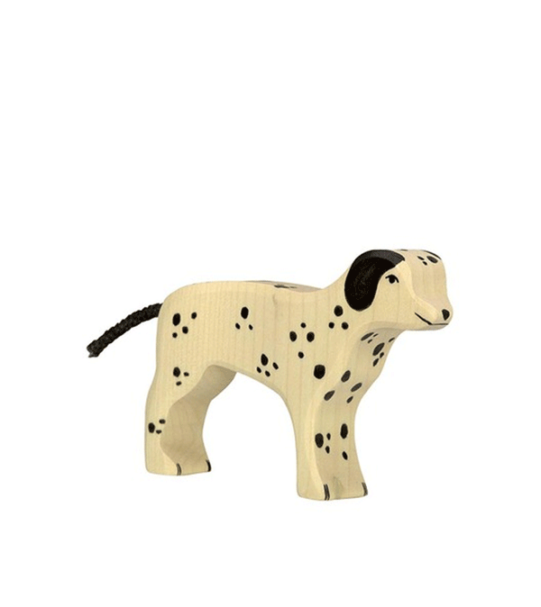 Wooden Dalmatian Dog by Holztiger