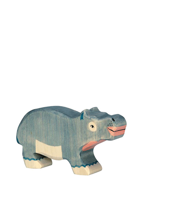 Baby Hippo by Holztiger