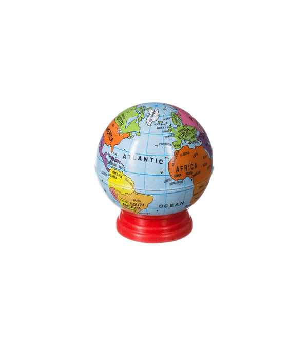 Tin Globe Pencil Sharpener