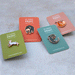 Winter Wilderness Bear Enamel Pin by Bobbie Print