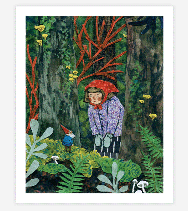 The Encounter 8x10" Archival Print by Phoebe Wahl