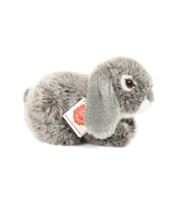 Grey Plush Rabbit by Teddy Hermann