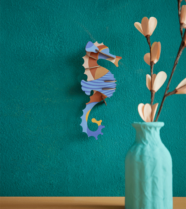 Blue Ringlet Seahorse Small Sea Creature by studio ROOF